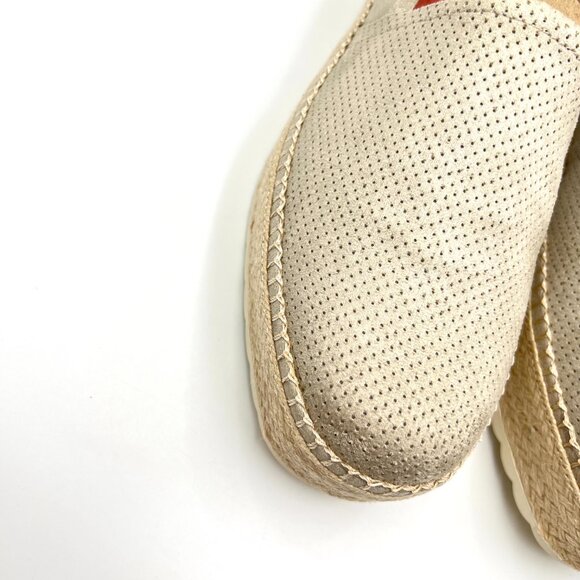 Dr Scholls Womens Sunray Greige Oatmeal Platforms Espadrilles Loafers Shoes - Picture 4 of 14